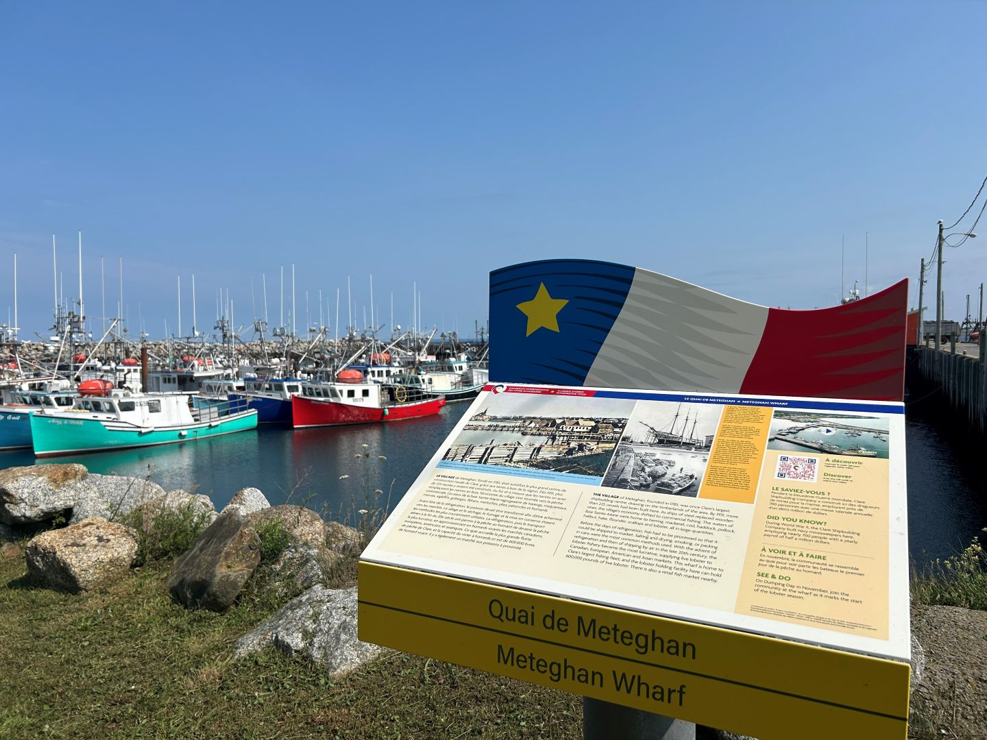 Meteghan Wharf panel