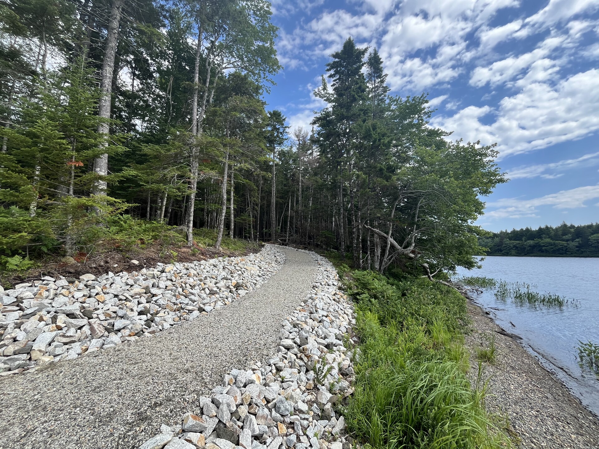 WP Trail loop to kayak launch 1